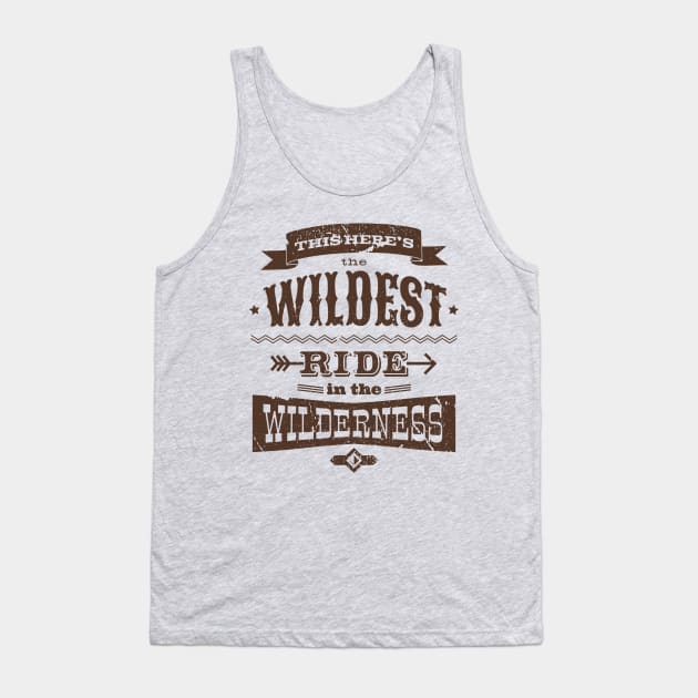 Big Thunder Mountain - Wildest Ride Tank Top by tonysimonetta